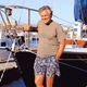 Edwin Randle spends quality time with his youngest boat.